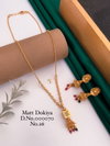 Accessories Fancy High Gold And Matte Dokiya Set
